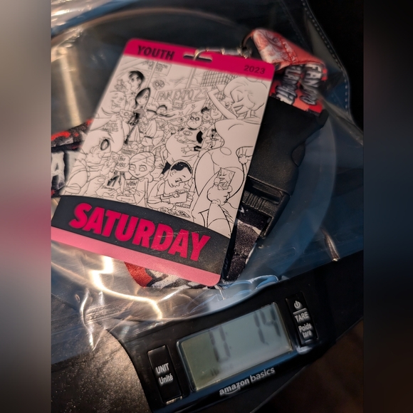 FanExpo Philadelphia 2023 Youth Lanyard and Badge Pre-owned - Picture 7 of 7